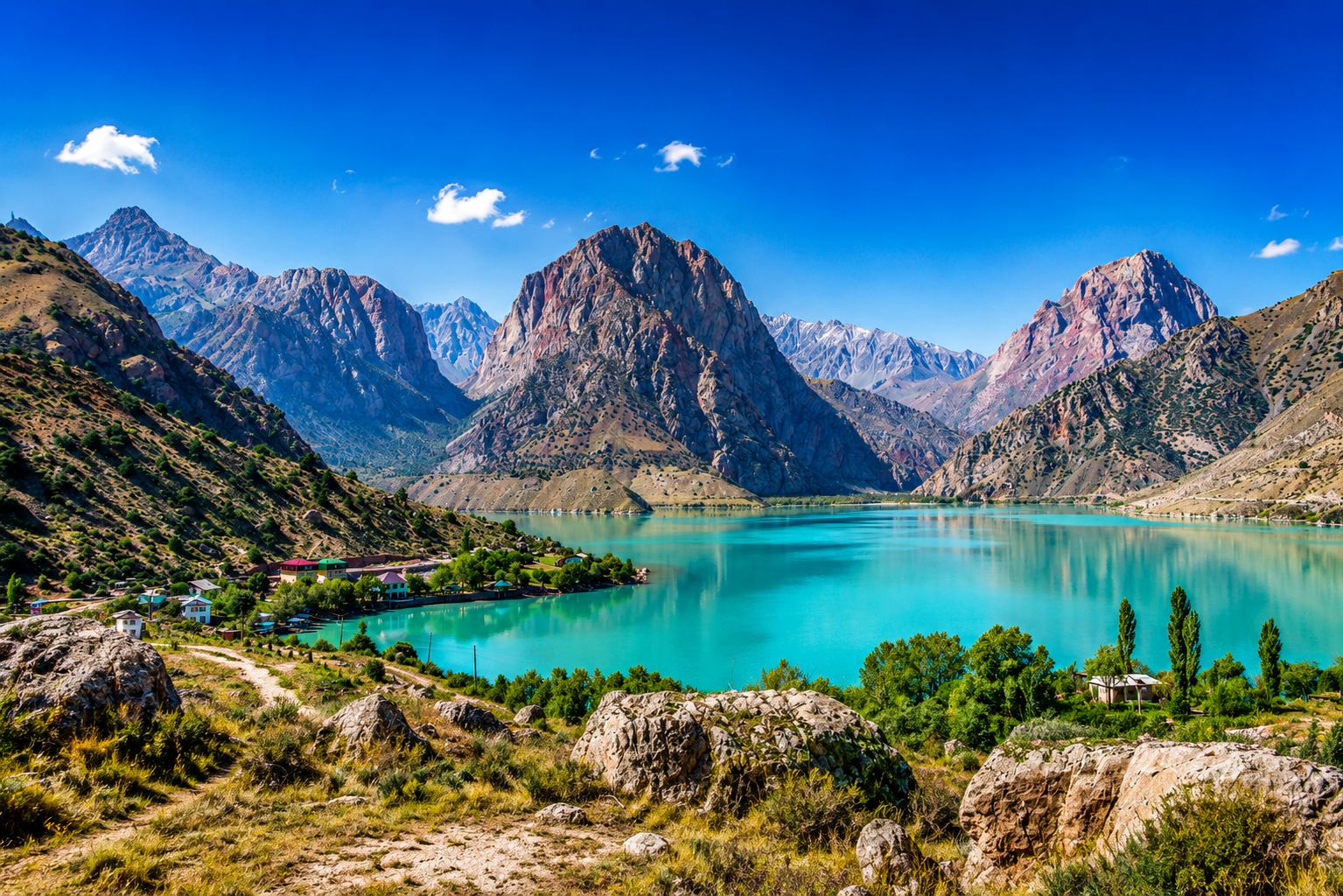 4-Day Tajikistan Tour from Samarkand | Panjakent, Iskanderkul & Dushanbe